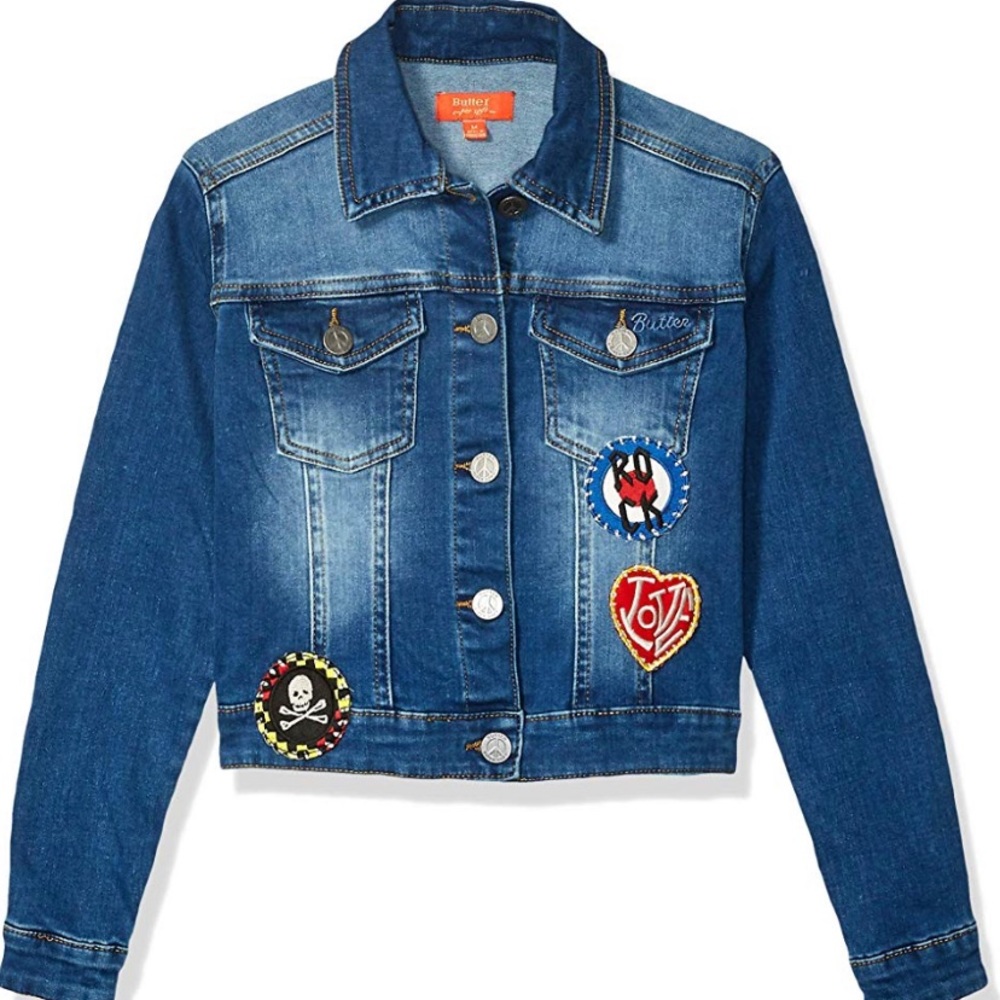 Butter Patch Jean Jacket Size Large